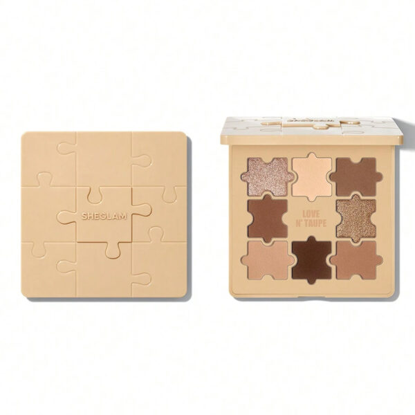 پالت سایه چشم9عددی پازلی شیگلم|Sheglam jazy jigsaw eyeshadow palette