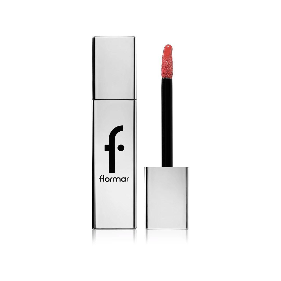 رژلب مایع شاین مدل kiss me more فلورمار|Flormar kiss me more lipstick shine