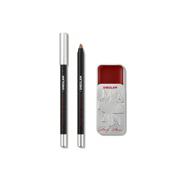 ست تینت بالم لب و خط لب مرلین مونرو رنگso are regrets شیگلم|Sheglam marilyn monroe tinted lip balm color is so are regrets