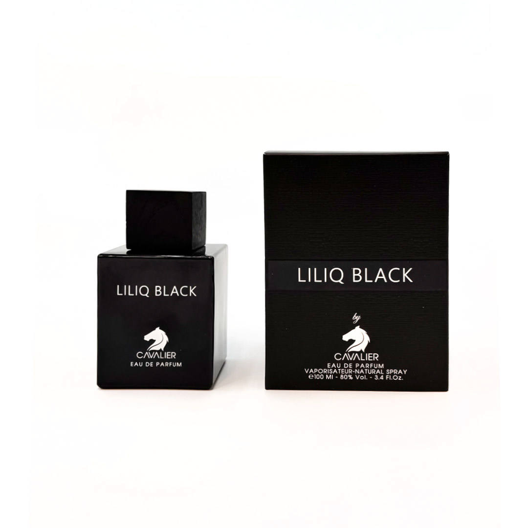 عطر مردانه لیلیک بلک ادوپرفیوم کاوالیر (رایحه لالیک انکر نویر)|Cavalier lilian black eau de parfum