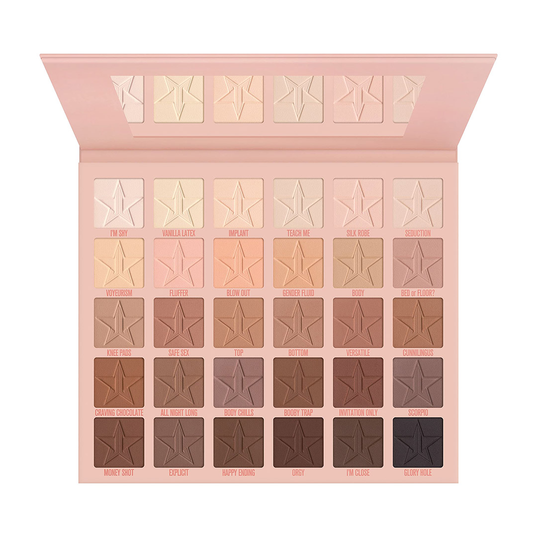 پالت سایه 30تایی Orgy جفری استار |JEFFREE STAR Cosmetics Orgy Eyeshadow Palette