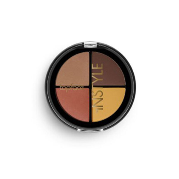 پالت سایه 4تایی مدل instyle007 تاپ فیس|Topface instyle eyeshadow 007