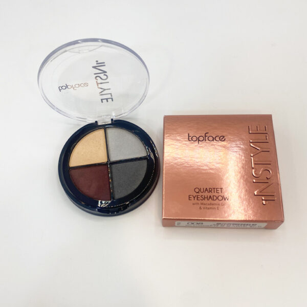 پالت سایه 4تایی مدل instyle008 تاپ فیس|Topface instyle eyeshadow 008
