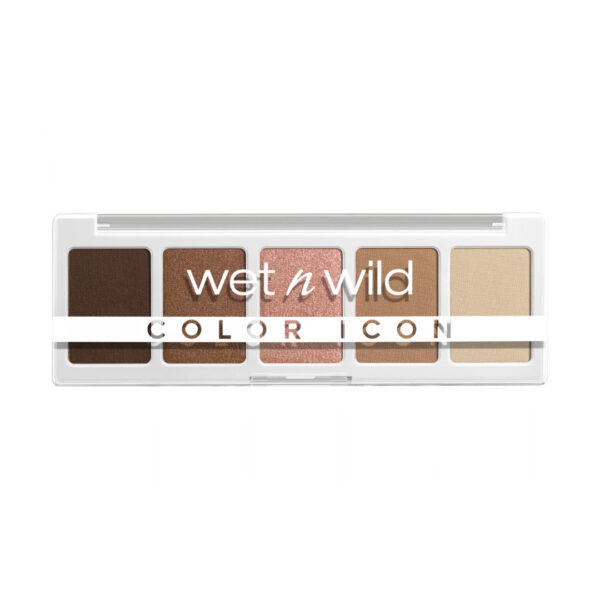 پالت سایه 5عددی رنگ walking on eggshells وت اند وایلد|wet and wild palette eyeshadow color is walking on eggshells