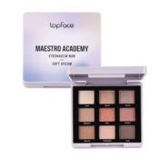 پالت سایه 9تاییacademy رنگSOFT DREAM 001 تاپ فیس|Topface maestro academy eyeshadow bar color is SOFT DREAM 001