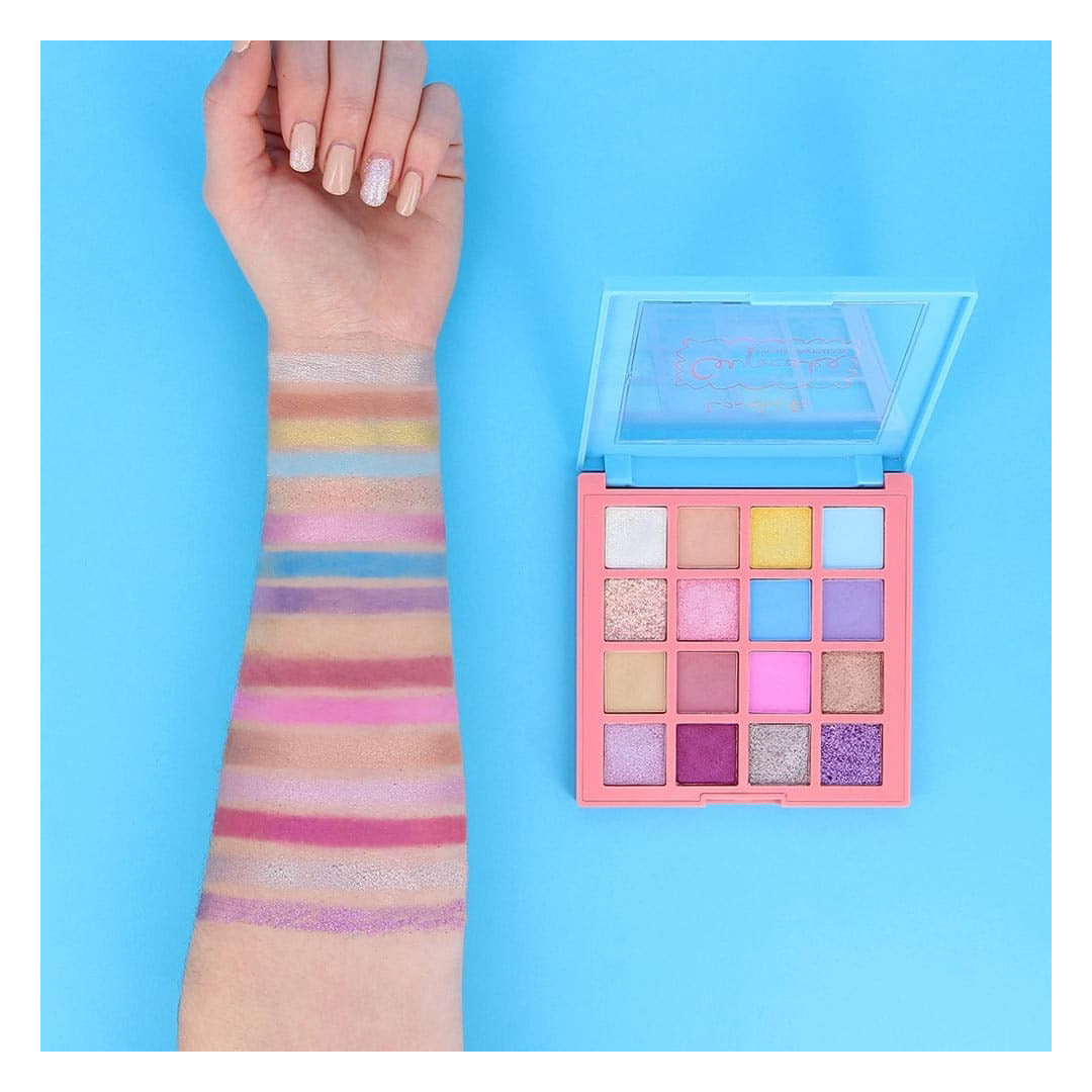 پالت سایه چشم 16تاییcupcake لاولی | lovely 16-piece eyeshadow palette color is cupcake