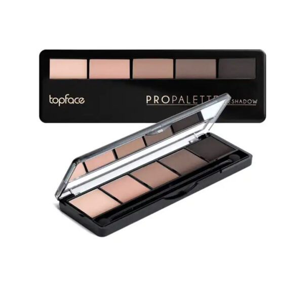 پالت سایه چشم 5تایی پرو رنگ006 تاپ فیس|Topface pro palette eyeshadow color is 006