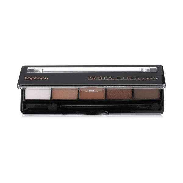 پالت سایه چشم 5تایی پرو رنگ017 تاپ فیس|Topface pro palette eyeshadow color is 017