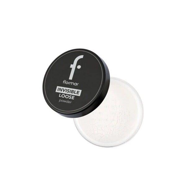 پودر فیکس invisible رنگ Silver sand فلورمار |flormar invisible loose powder color is Silver sand