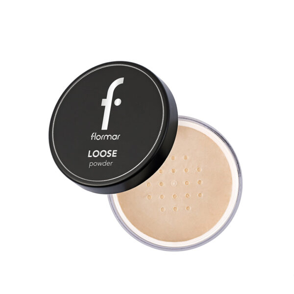 پودر فیکس رنگBanana Pudingفلورمار |flormar loose powder color is Banana Puding