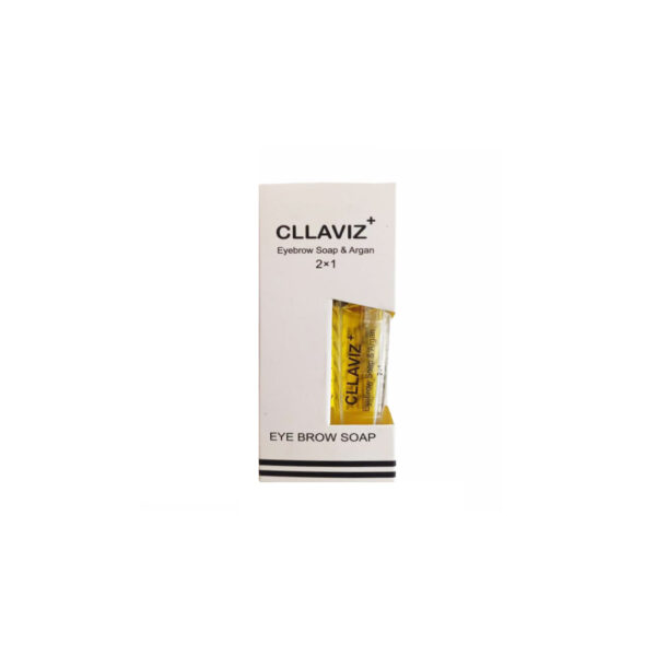 ژل ابرو آرگان دار کلاویز |Cllaviz eyebrow soap and argan