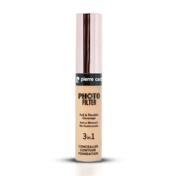 کانسیلر مدل photo filter پیرکاردین|pierre cardin photo filter 3 in 1 concealer