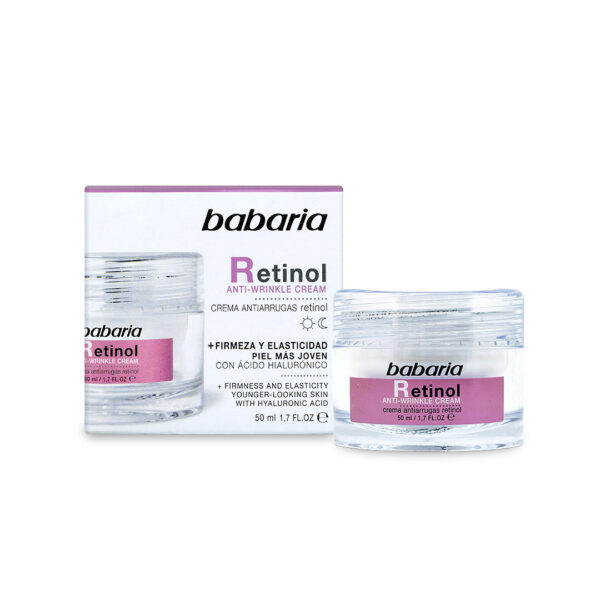 کرم ضد چروک رتینول باباریا|Babaria retinol anti wrinkle cream