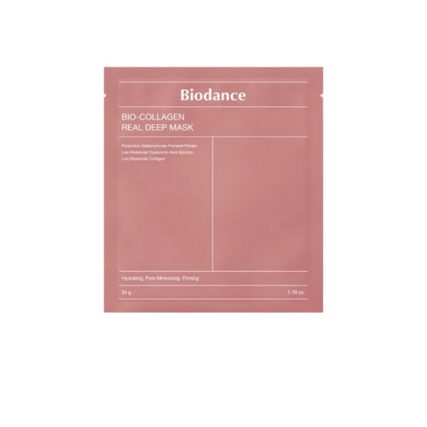 ماسک ورقه ای صورت پربیوتیک بایودنس |biodance bio collagen real deep sheet mask