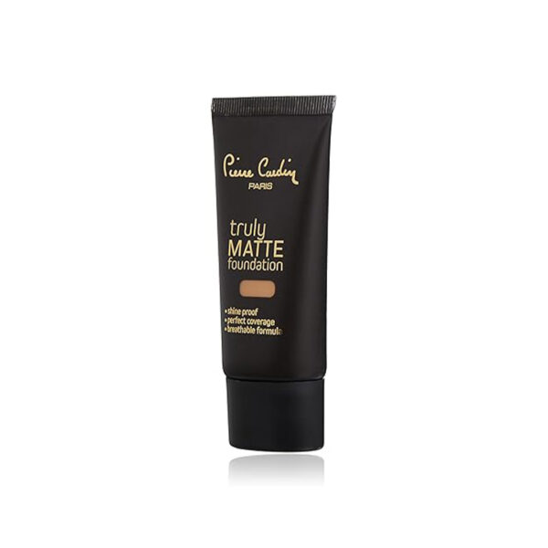کرم پودر مدل True Matte پیر کاردین |pierre cardin truly matte foundation shine proof