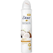 اسپری بدن ضدتعریق 48ساعته با رایحه نارگیل و گل یاس داو |Dove nourishing secrets restoring ritual 48h anti perespiarnt coconut and jasmine flower scent
