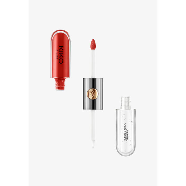 رژلب دو طرفه کیکو رنگ 107red cherry کیکو |Kiko unlimited double touch color is 107