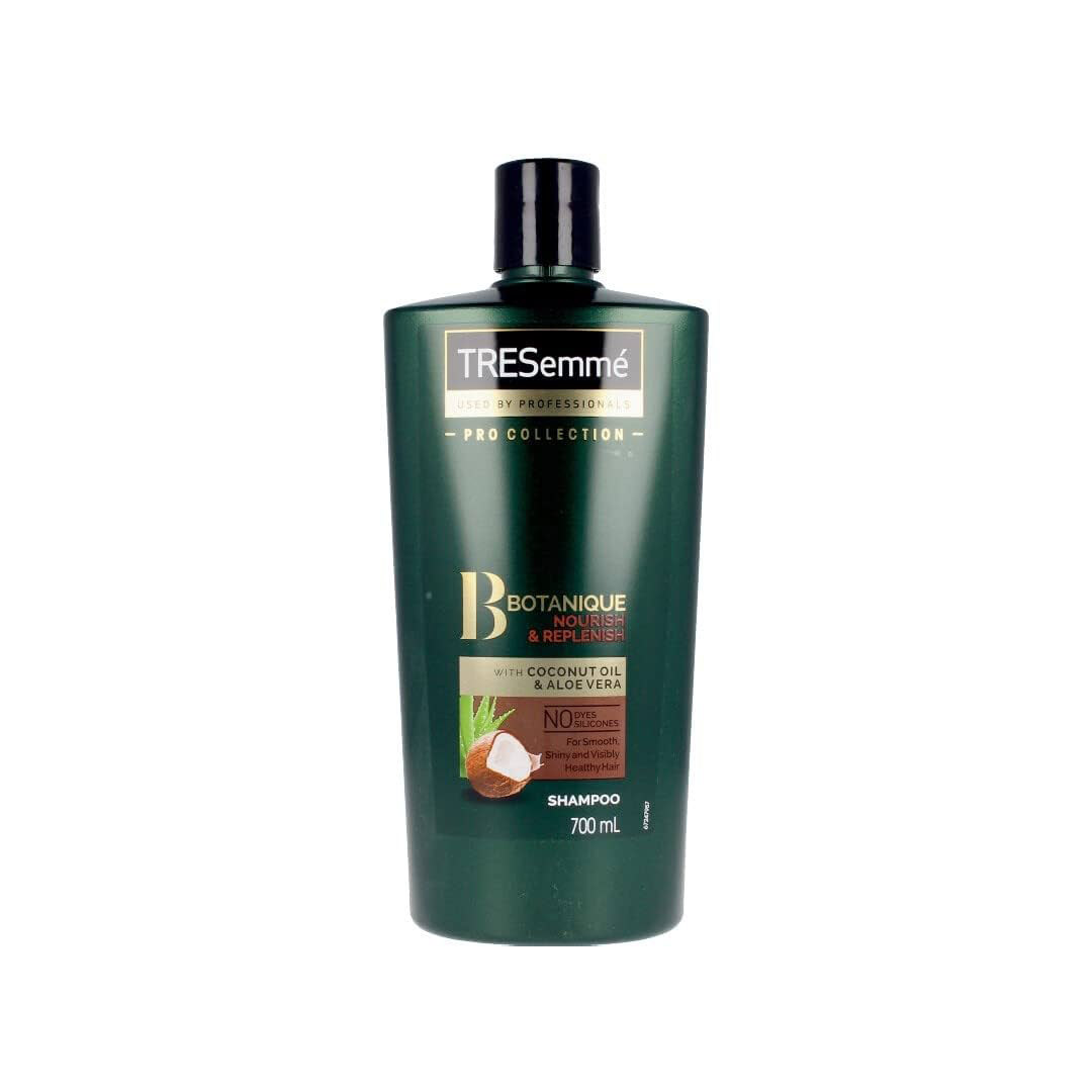 شامپو روغن نارگیل و آلوئه ورا ترسمه |Tresemme pro collection shampoo with coconut oil and aloe vera