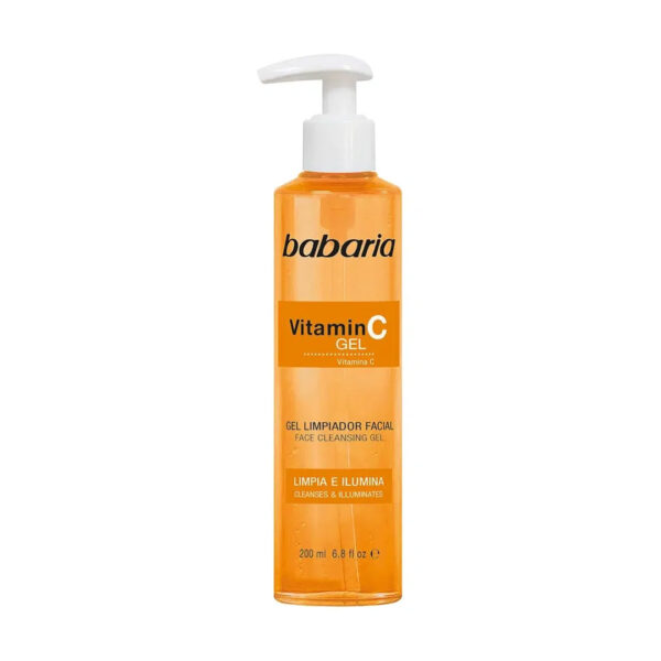 ژل شست و شوی صورت ویتامین سی باباریا |Babaria vitamin c gel limpiador facial