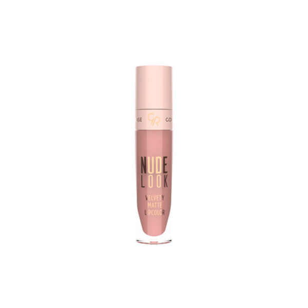 رژلب مایع مات گلدن رز نود لوک | Golden Rose Nude Look Velvety Matte Lipcolor