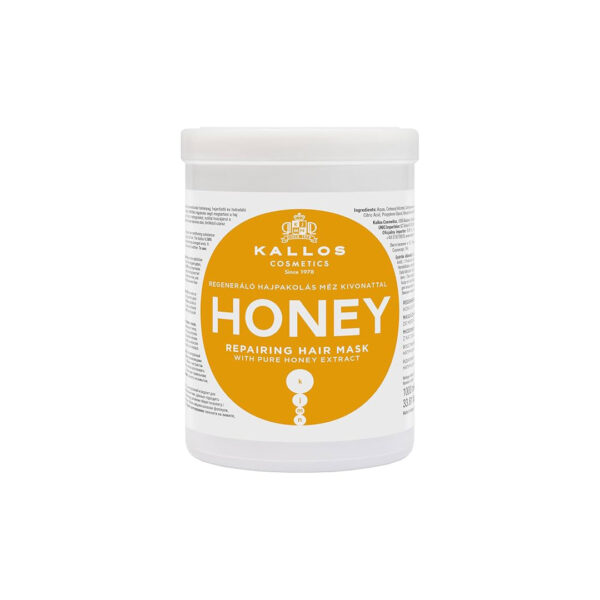 ماسک موی ترمیم کننده عسل کالوس|Kallos cosmetics honey repairing hair mask