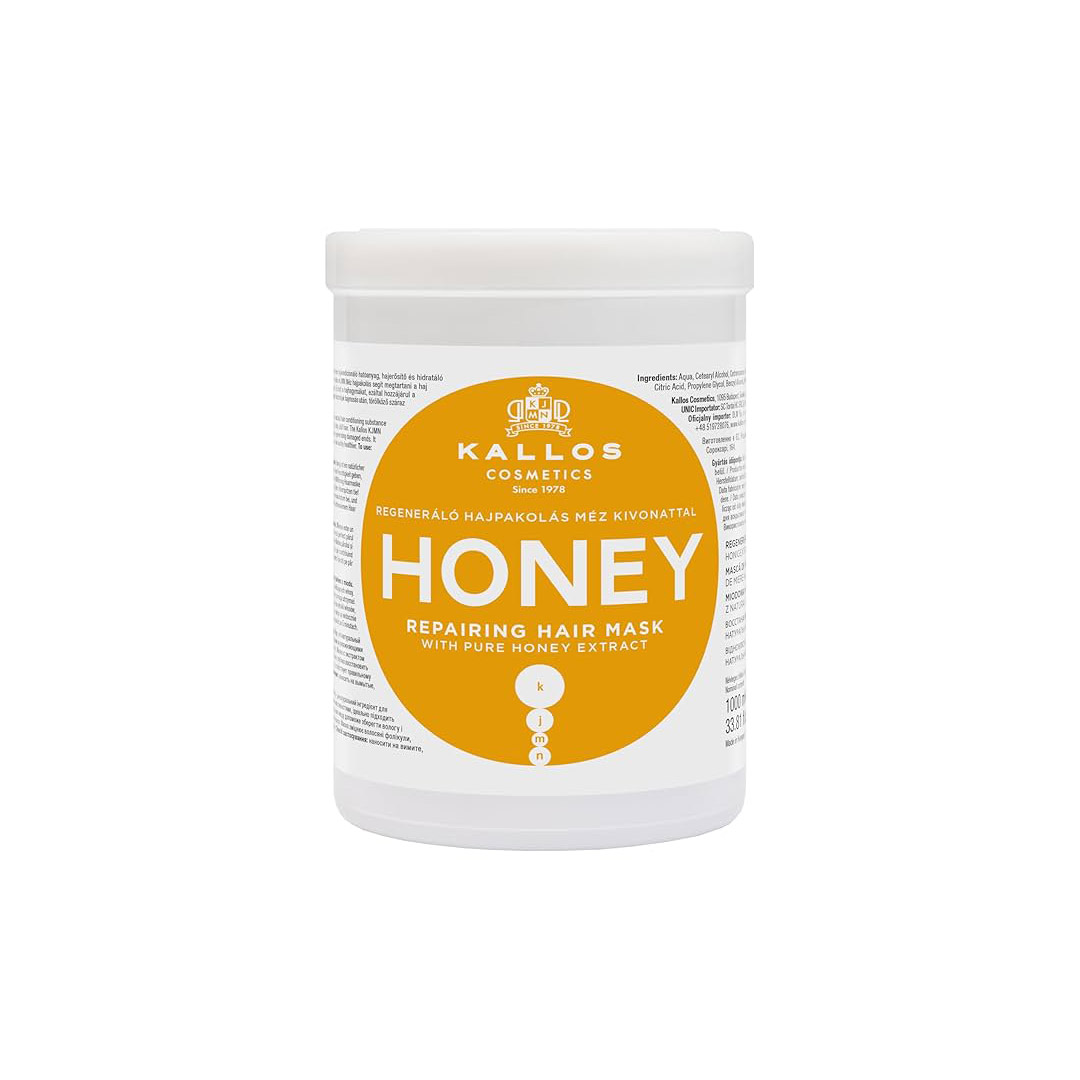 ماسک موی ترمیم کننده عسل کالوس|Kallos cosmetics honey repairing hair mask