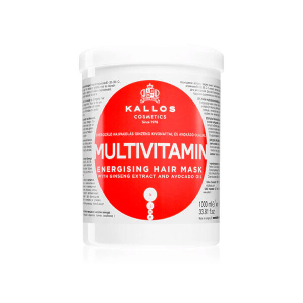 ماسک موی انرژی‌زا و مولتی‌ویتامین کالوس|Kallos cosmetics multivitamin energising hair mask