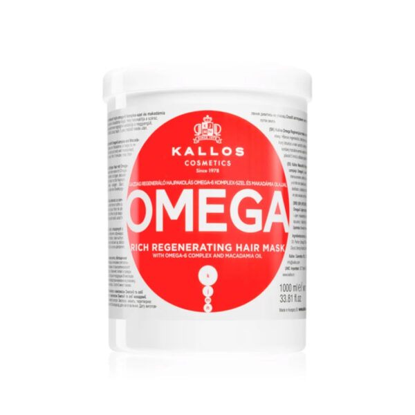 ماسک موی بازسازی کننده امگا کالوس|Kallos cosmetics omega rich regenerating hair mask