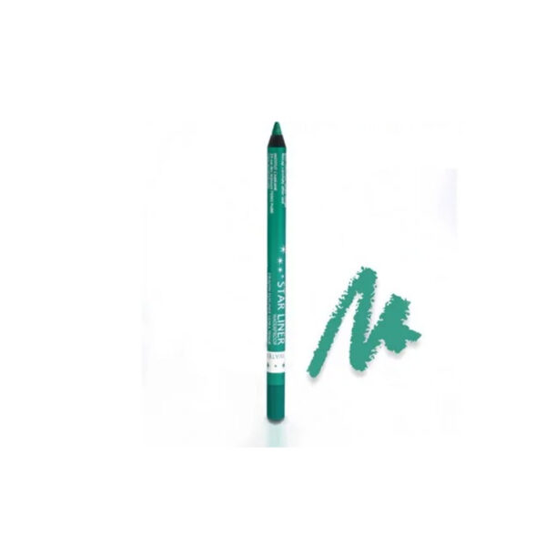 خط چشم شمعی رنگ504 star liner ارکنسل|arcancil Starliner waterproof crayon eyeliner 504
