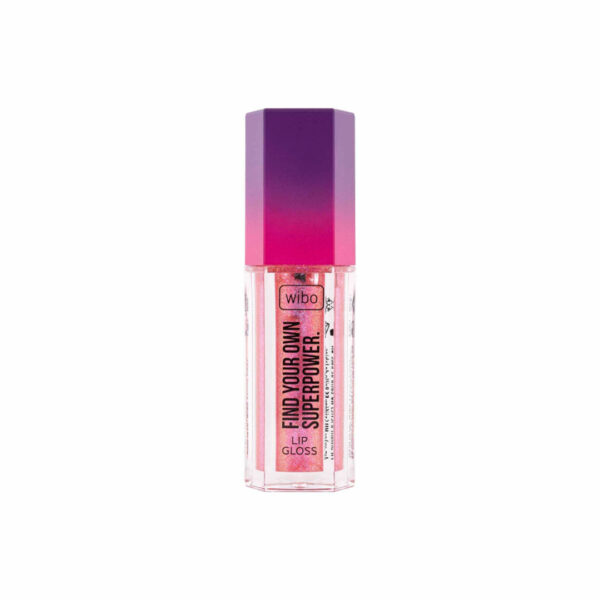 لیپ گلاس find your own رنگ2 ویبو |Wibo find your own superpower lip gloss color is 2