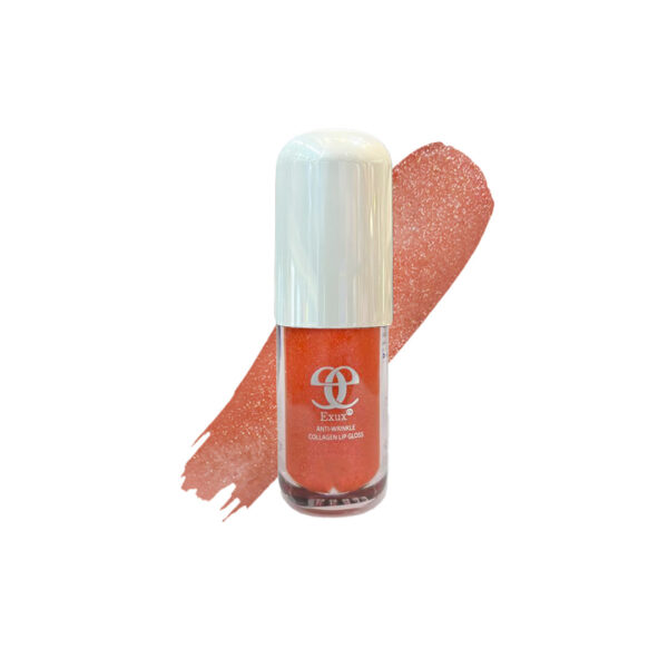 لیپ گلاس کلاژن شاین اکسوس |Exux anti wrinkle collagen lip gloss
