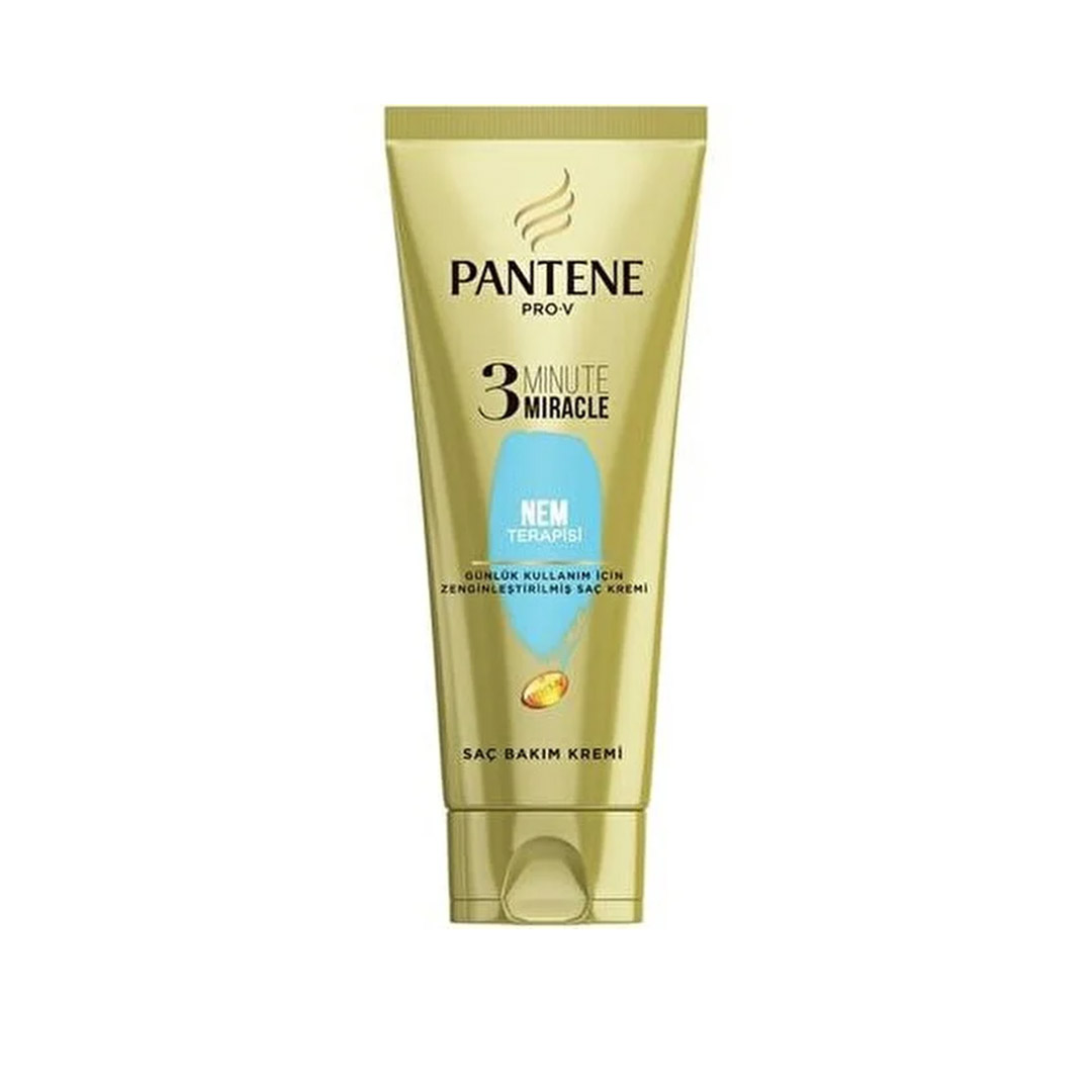 ماسک مو نرم کننده و آبرسان نیاز ب آبکشی پنتن|pantene pro-v 3 minute miracle nem terapisi kremi