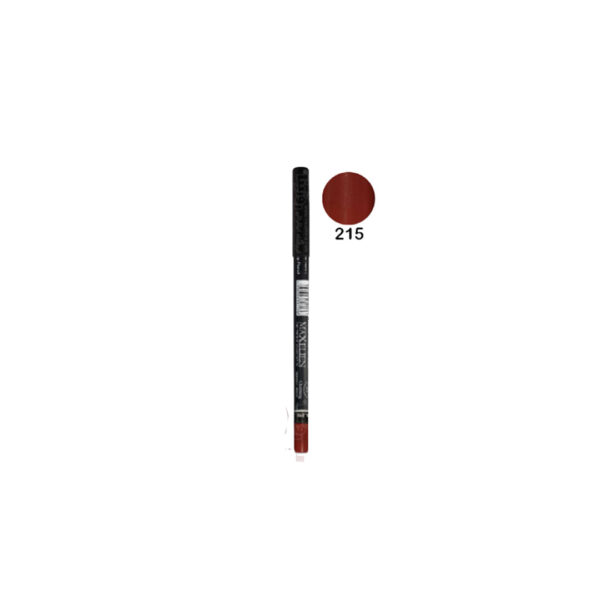 مداد لب شمعی 24ساعته مکسلین|Maxelien kissproof lip liner long lasting 24hr