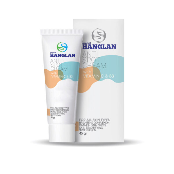 کرم ضدلک و روشن کننده حاوی ویتامین سی وb3 هانگلن|Hanglan anti spot cream with vitamin c and b3