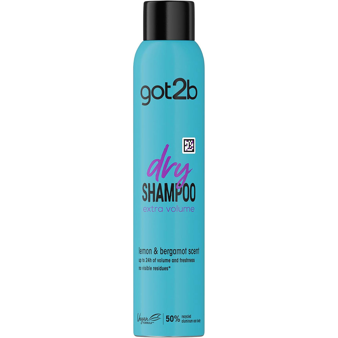 شامپو خشک اکسترا ولوم گات تو بی|Got2b dry shampoo instant fresh up extra volume