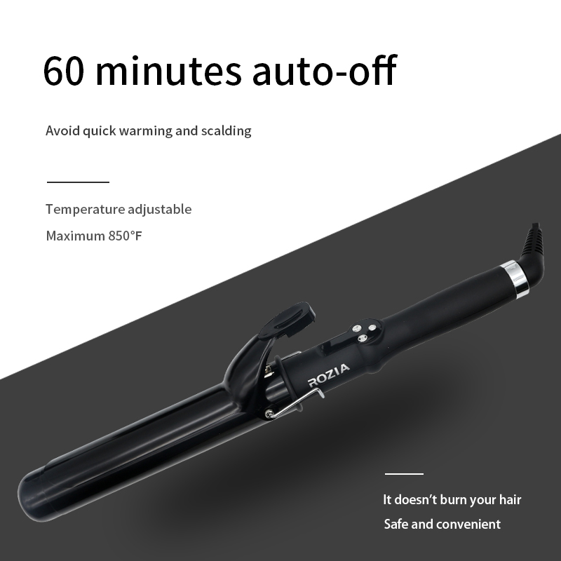 دستگاه فرکننده مو حرفهای سایز 38 روزیا |Rozia professional hair curler siza 38mm