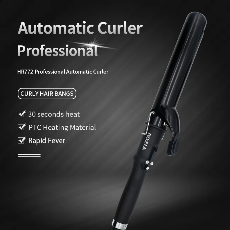 دستگاه فرکننده مو حرفهای سایز 38 روزیا |Rozia professional hair curler siza 38mm