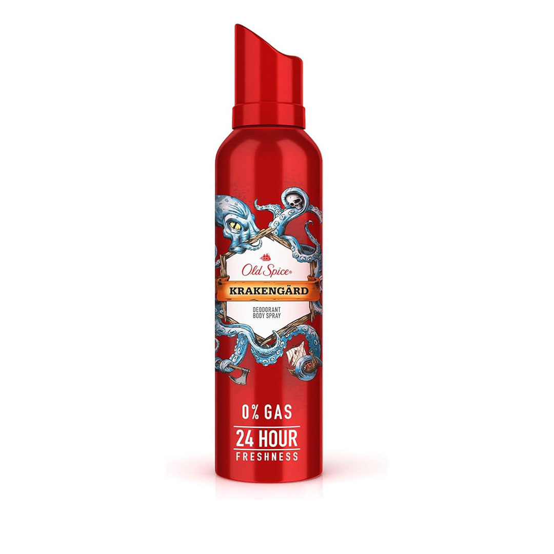 اسپری بدن24ساعتهkrakengard اولد اسپایس |Old spice krakengard deodorant body spray