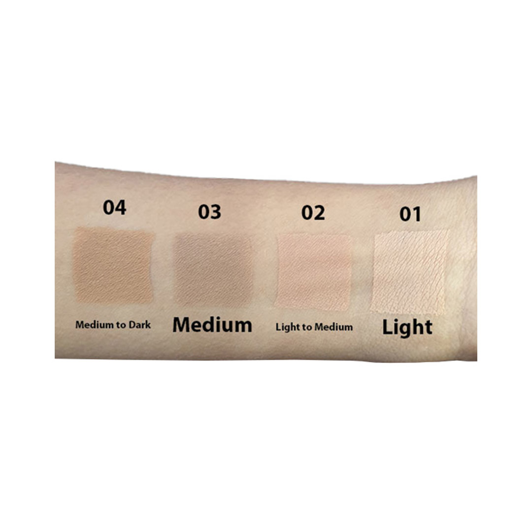 ب ب کرم رنگ light to medium 02 فارماسی|farmasi bb cream light to medium 02