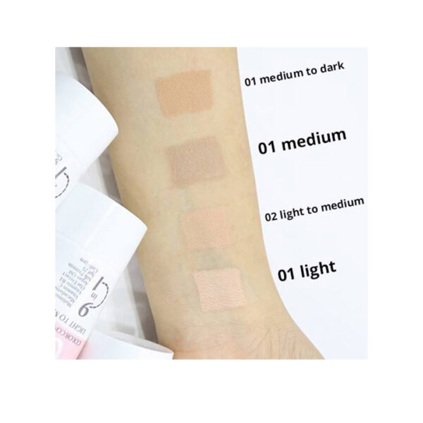 سی سی کرم رنگ لایت 01 فارماسی |farmasi cc cream light 01