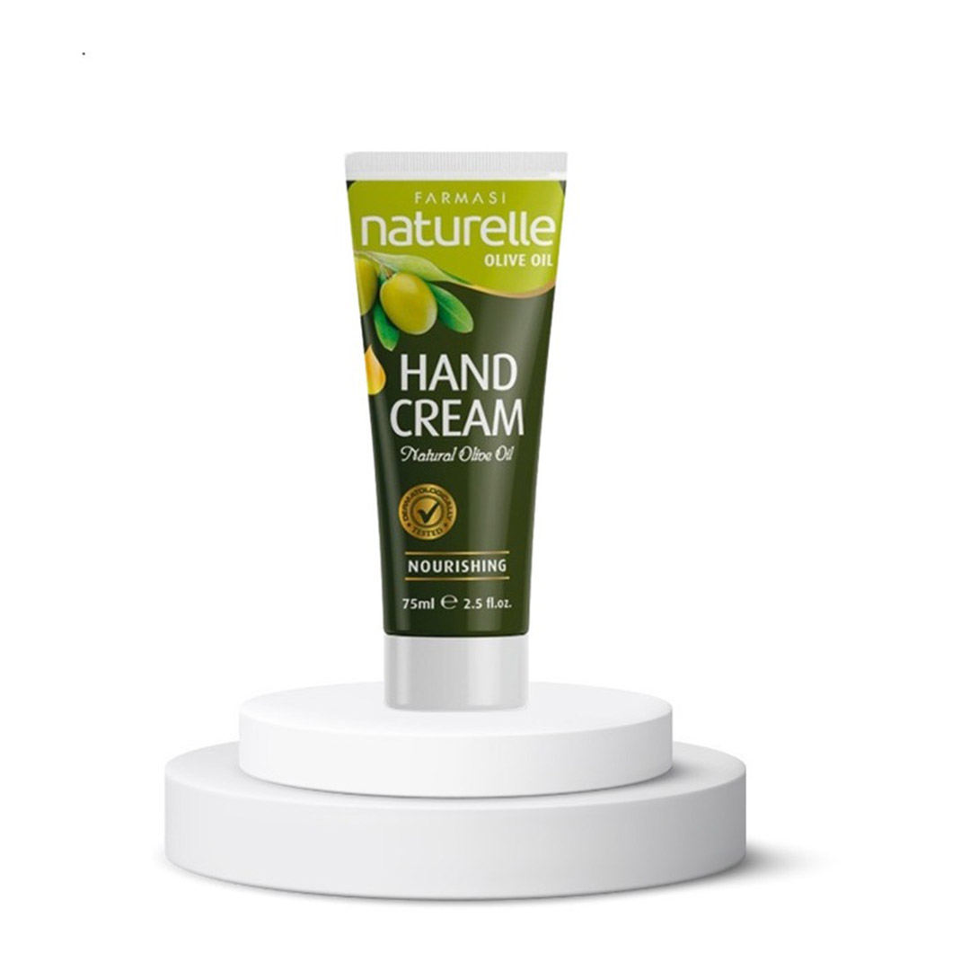 کرم دست روغن زیتون طبیعی و مغذی فارماسی|Farmasi naturelle olive oil hand cream nathral olioe oil